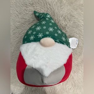 BRAND NEW SQUISHMALLOW CHRISTMAS NEW WITH TAGS GREEN SNOWFLAKE GNOME LEANDER